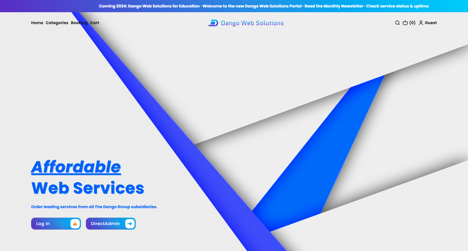 New Dango Portal - Homepage