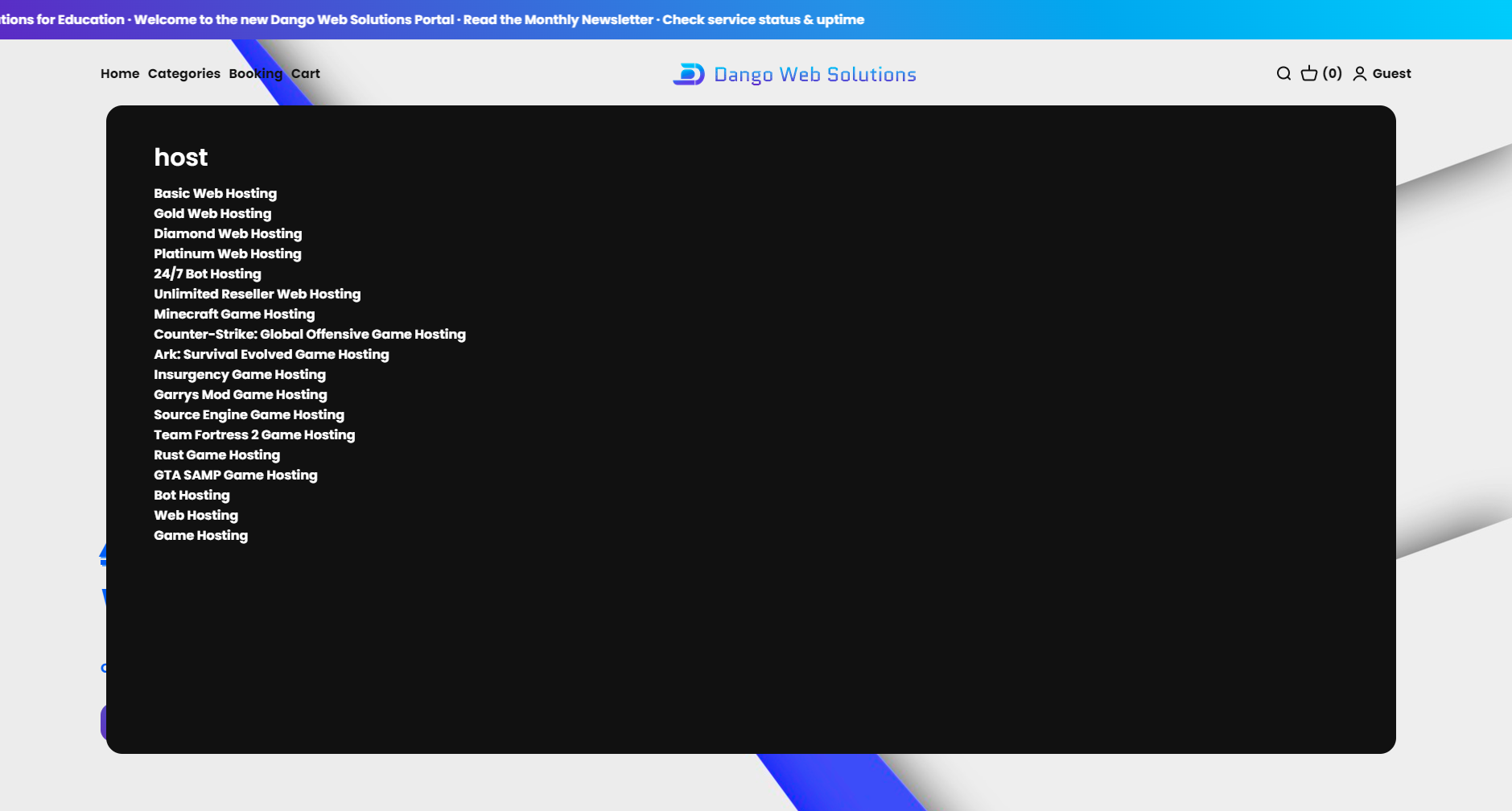 New Dango Portal - Search