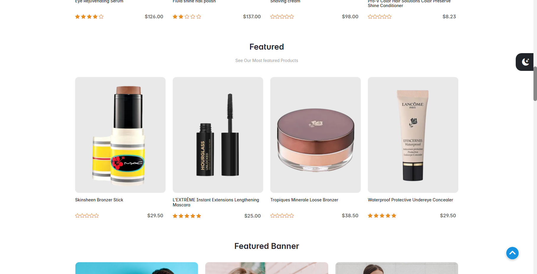 AbanteCart Homepage - Section 3