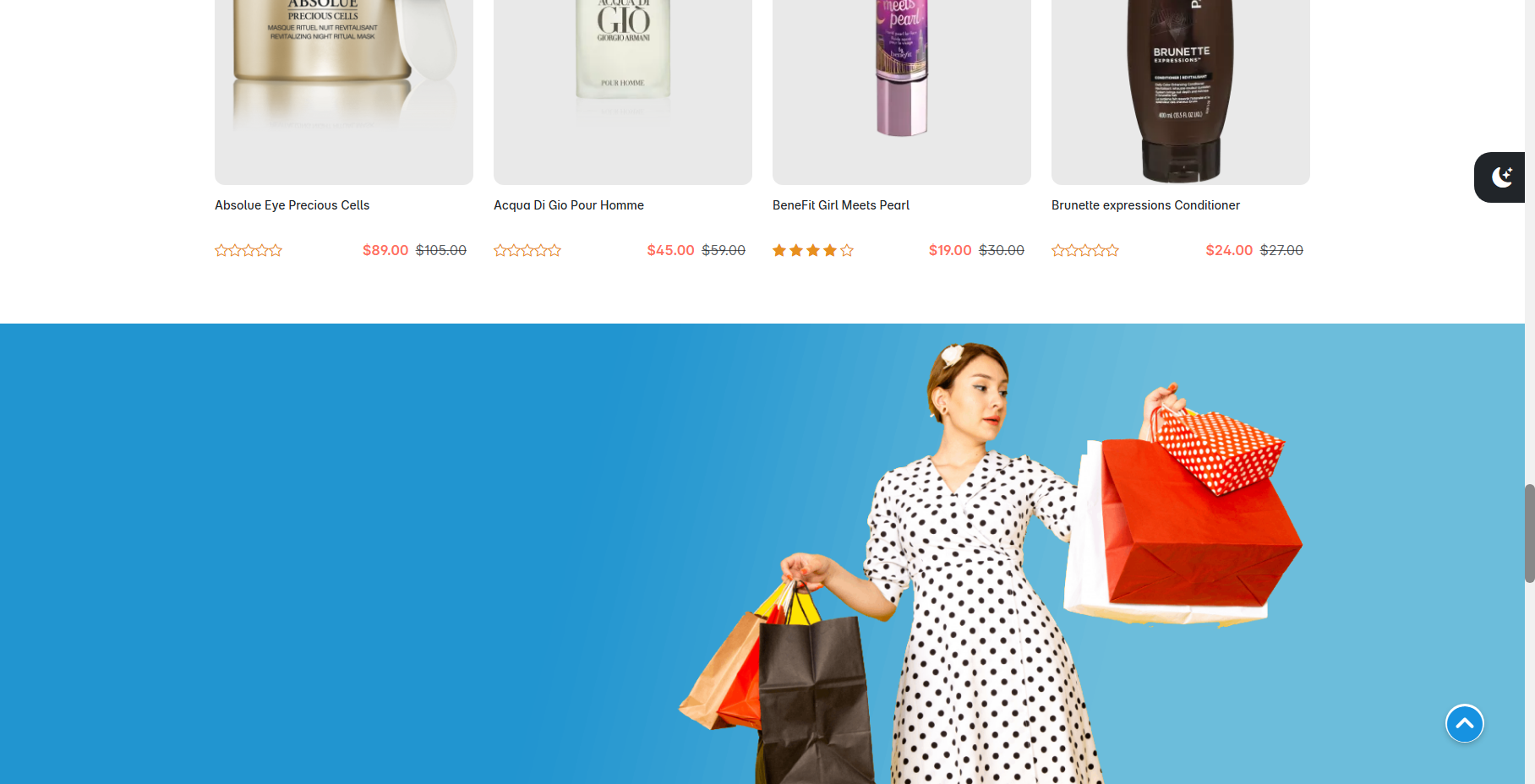 AbanteCart Homepage - Section 6