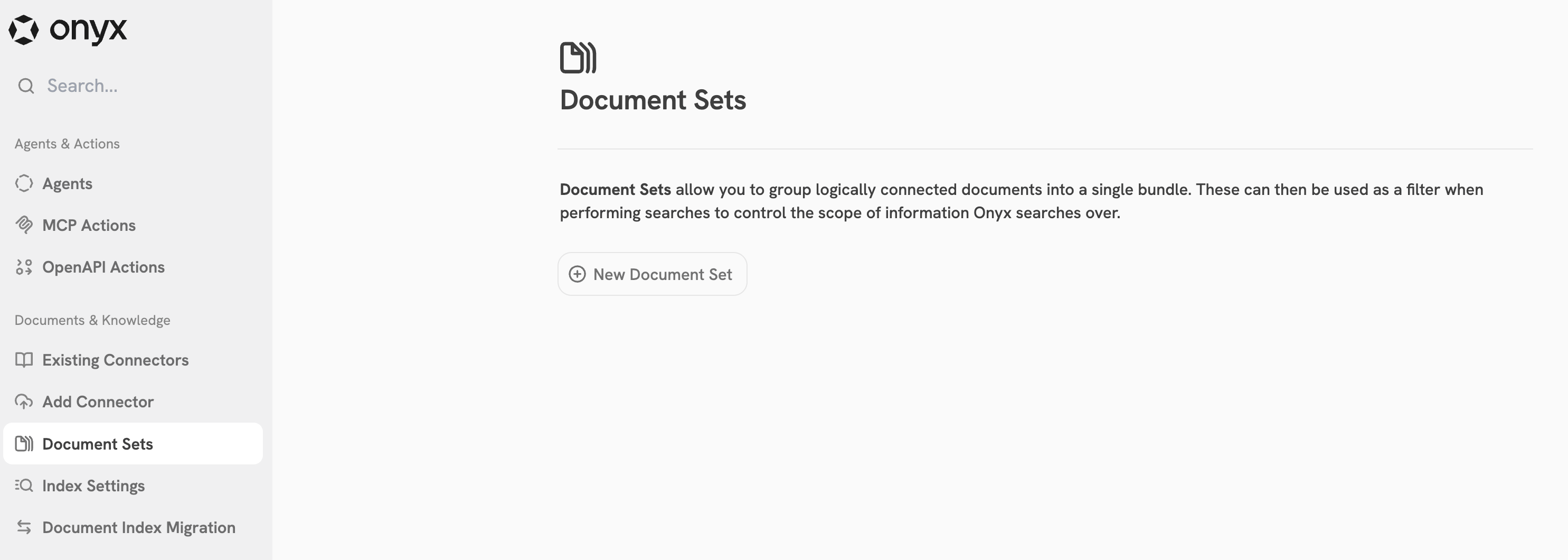 Document Sets