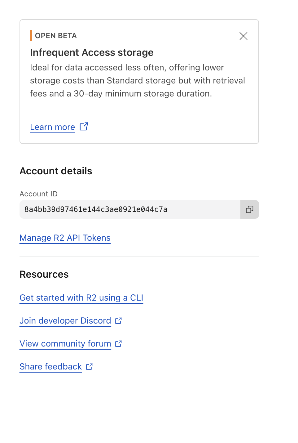 Manage API