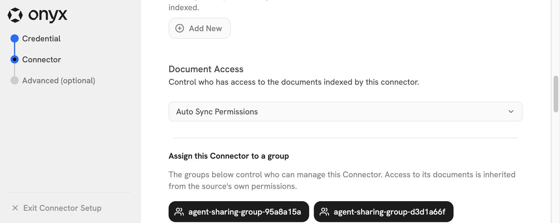 Jira connector with automatic permission sync selected