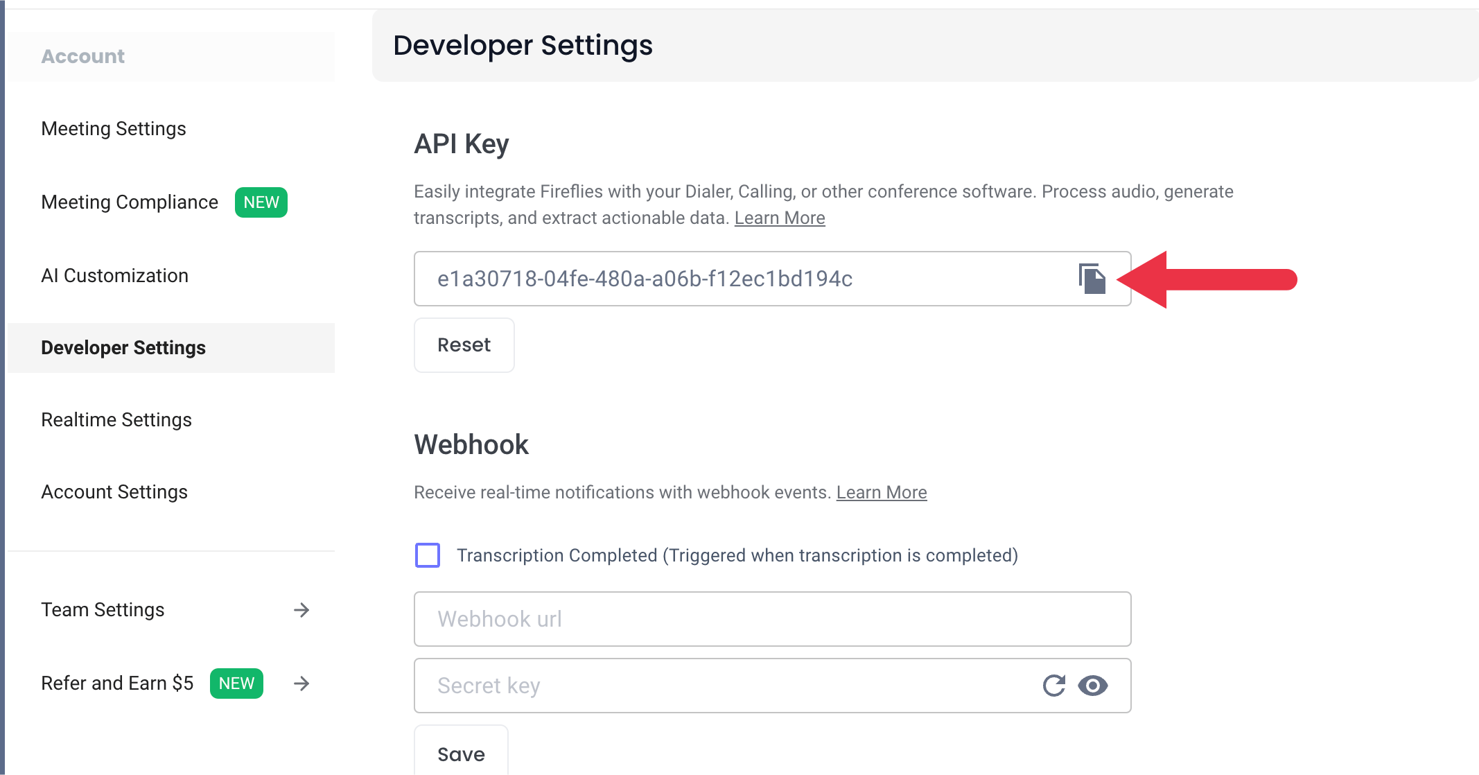 FirefliesConnectorAuth