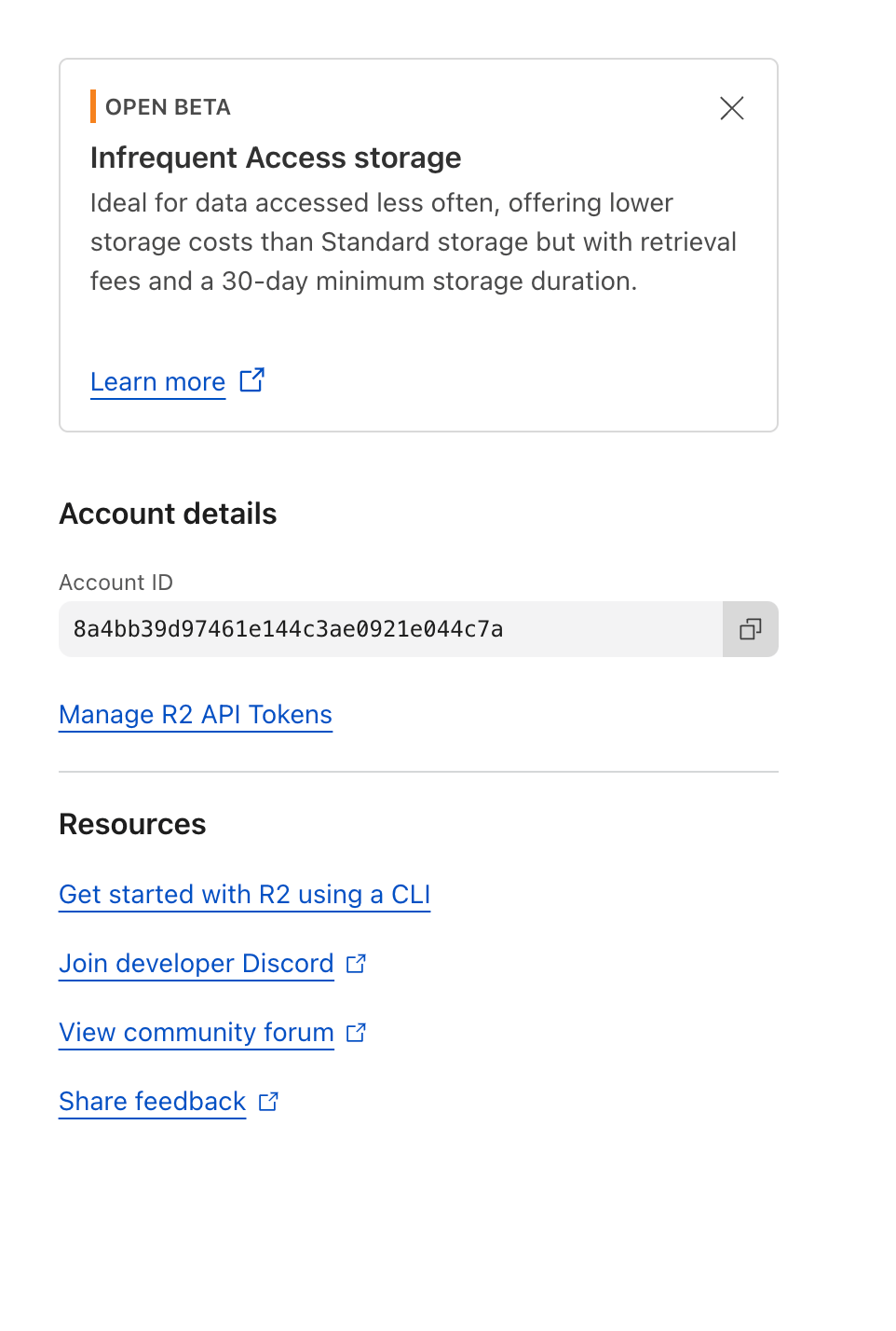 Manage API