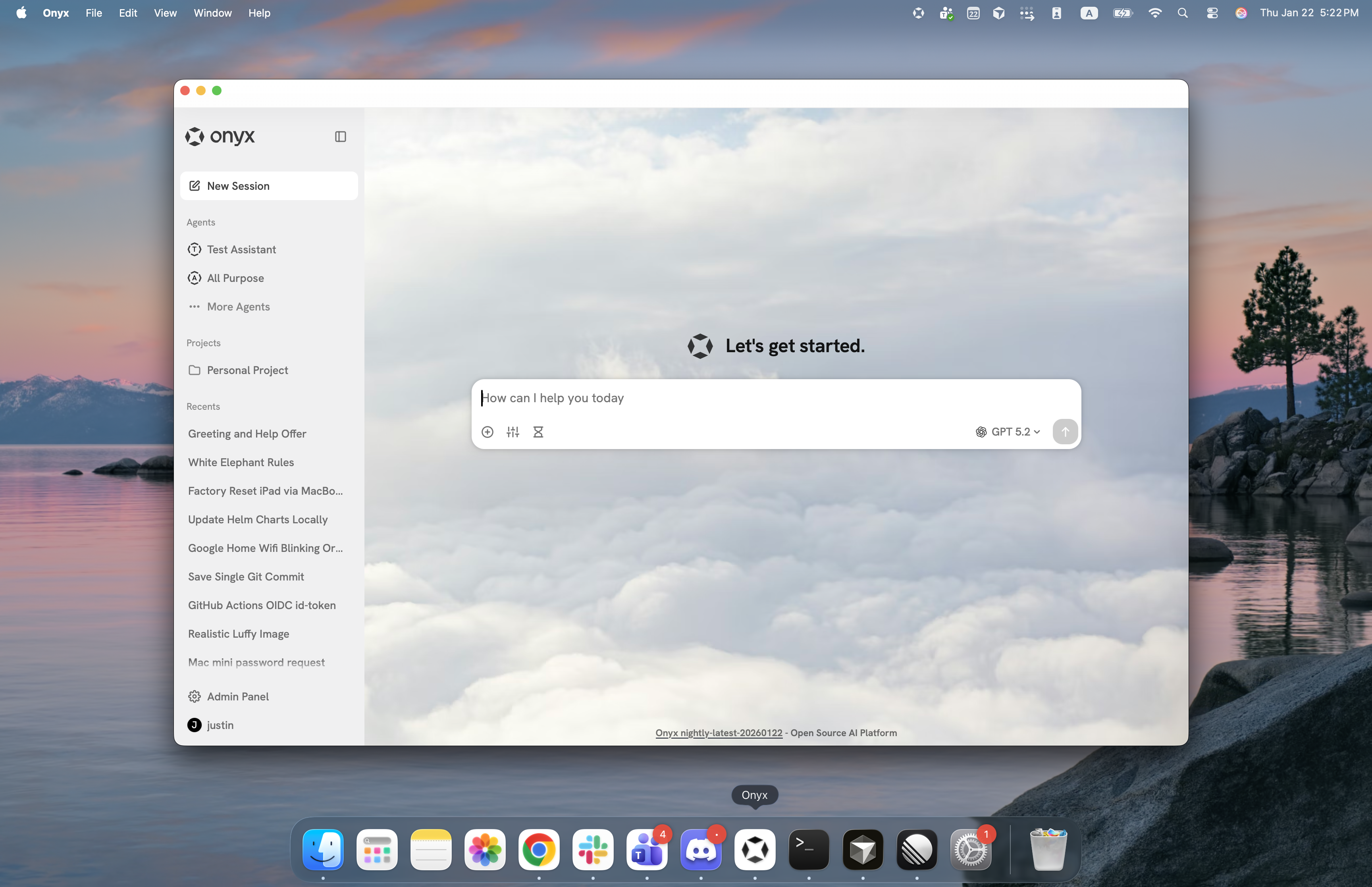 Onyx Desktop App