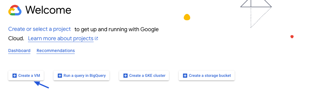 Create VM Instance