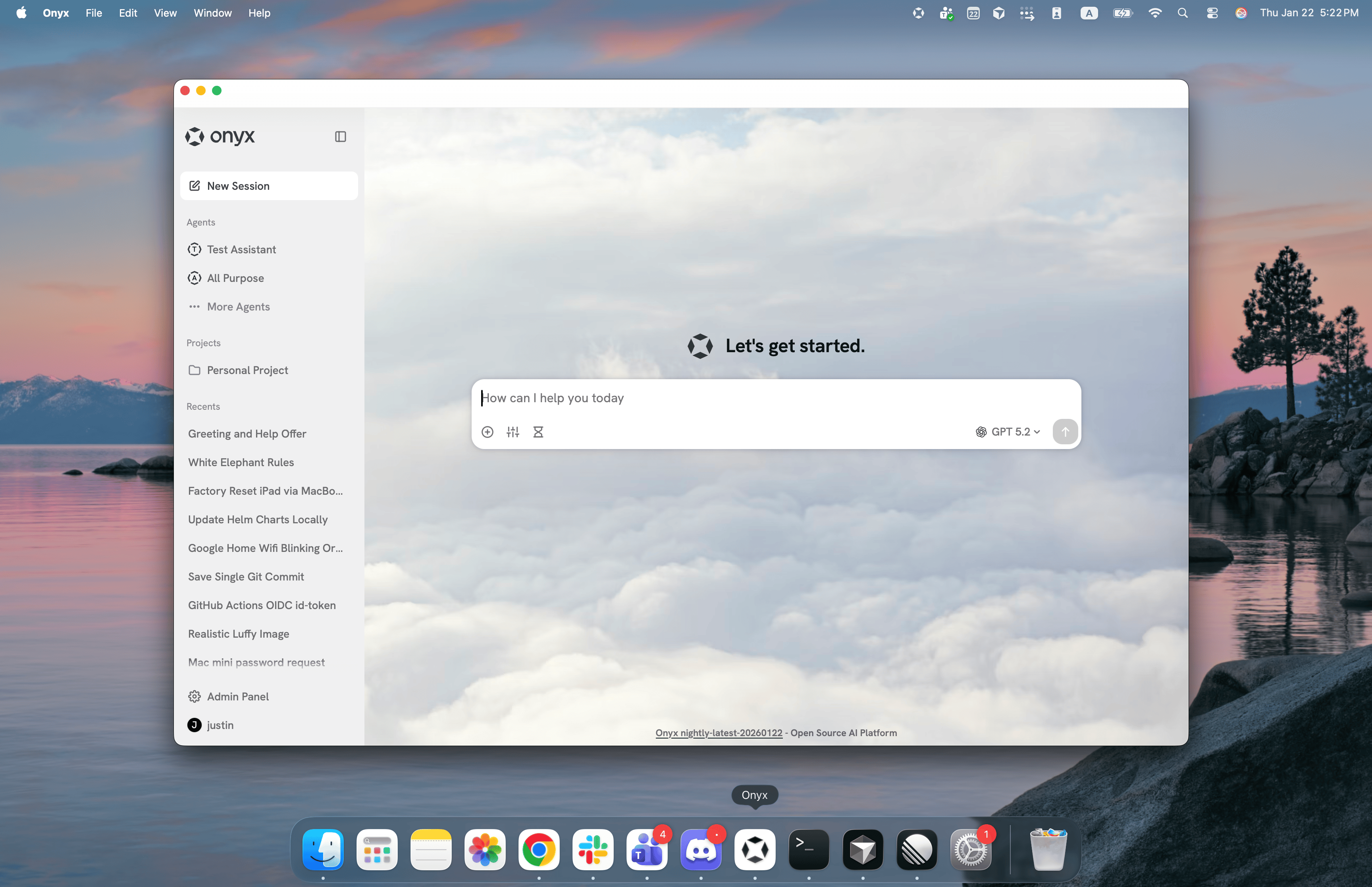 Onyx Desktop App