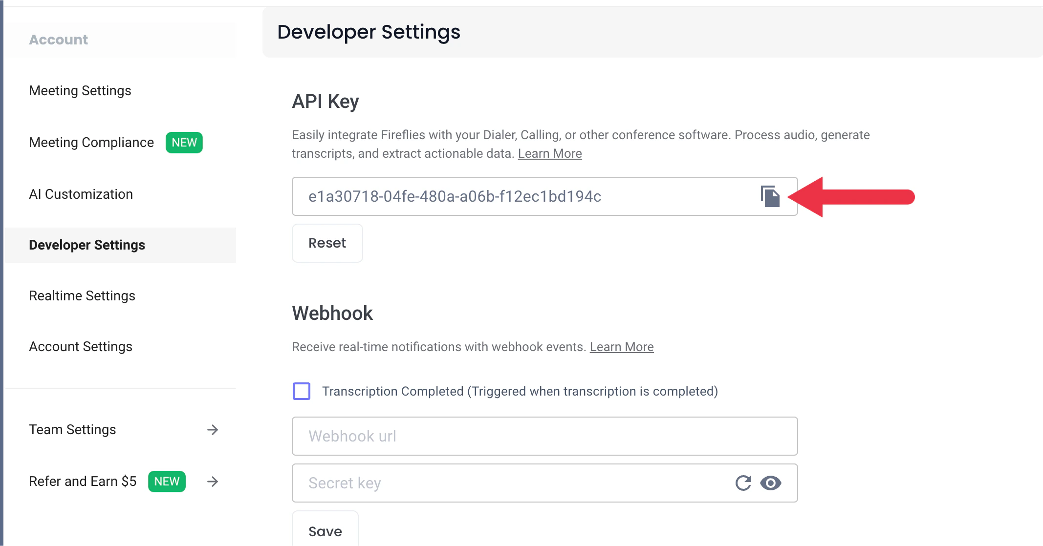 FirefliesConnectorAuth