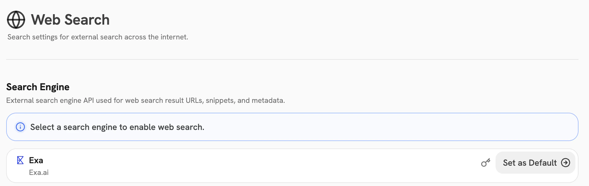 Set Default Provider