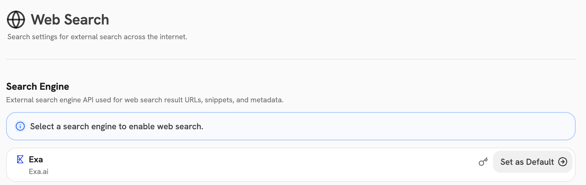 Set Default Provider