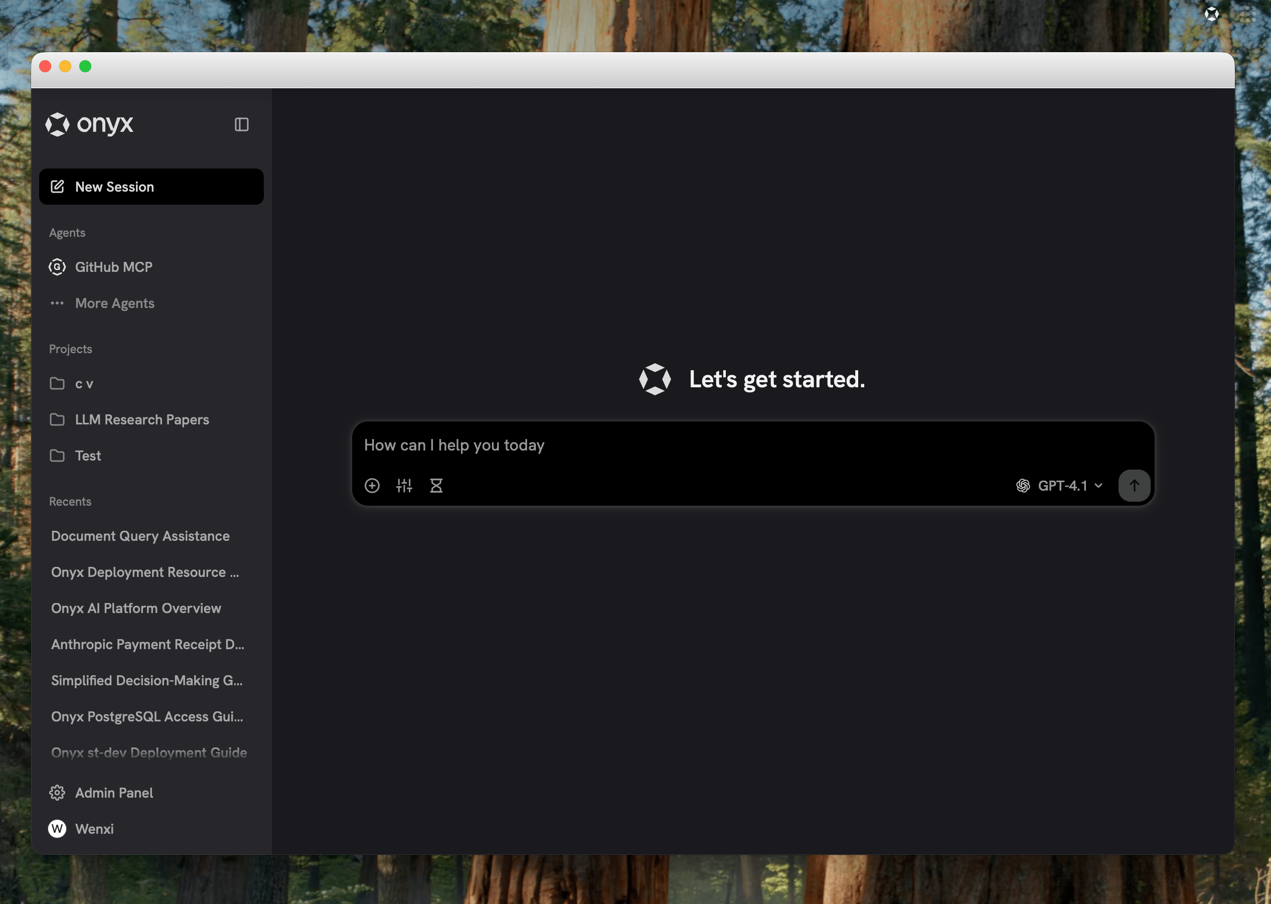 Onyx Desktop App