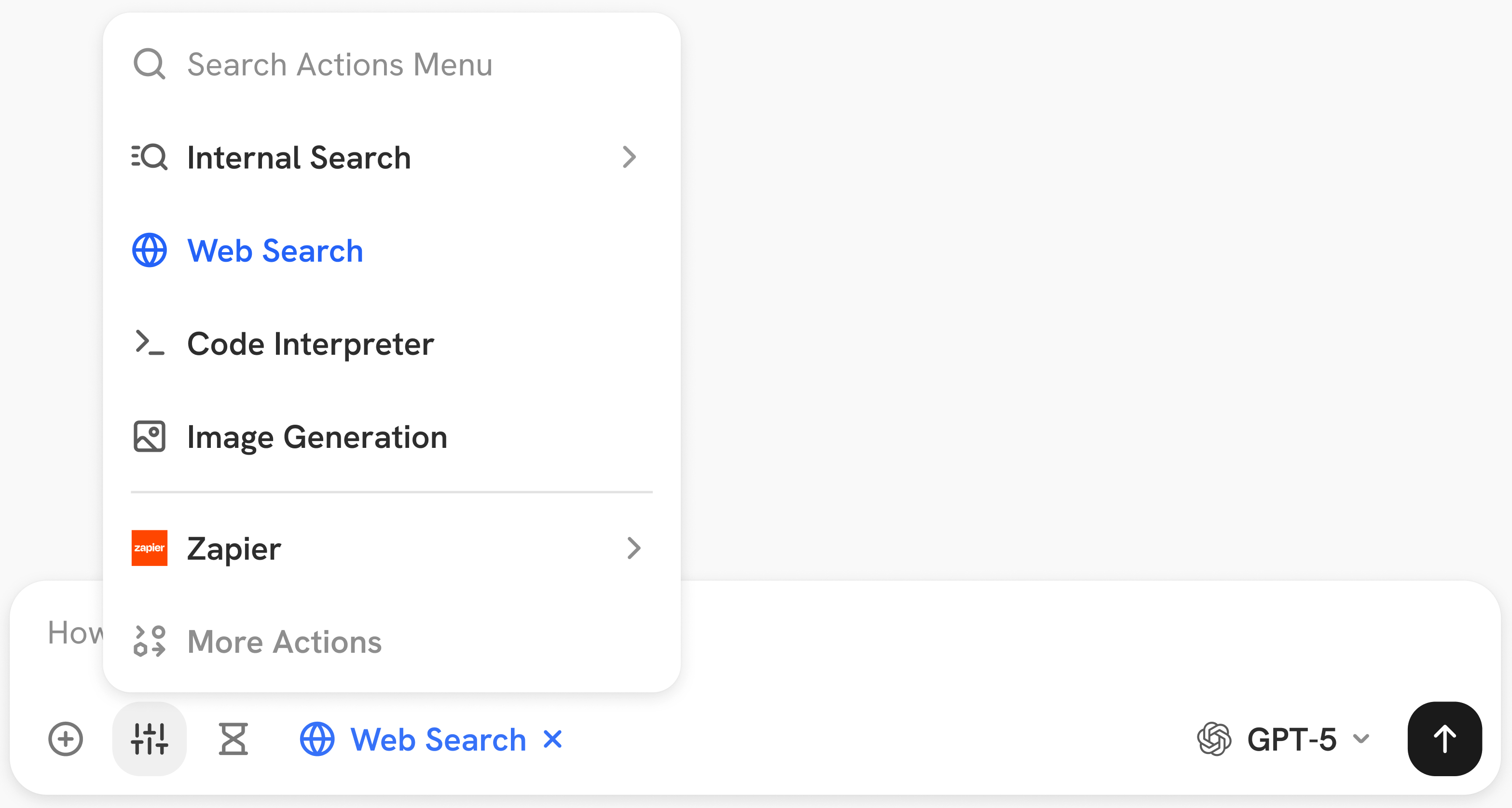 Actions Input