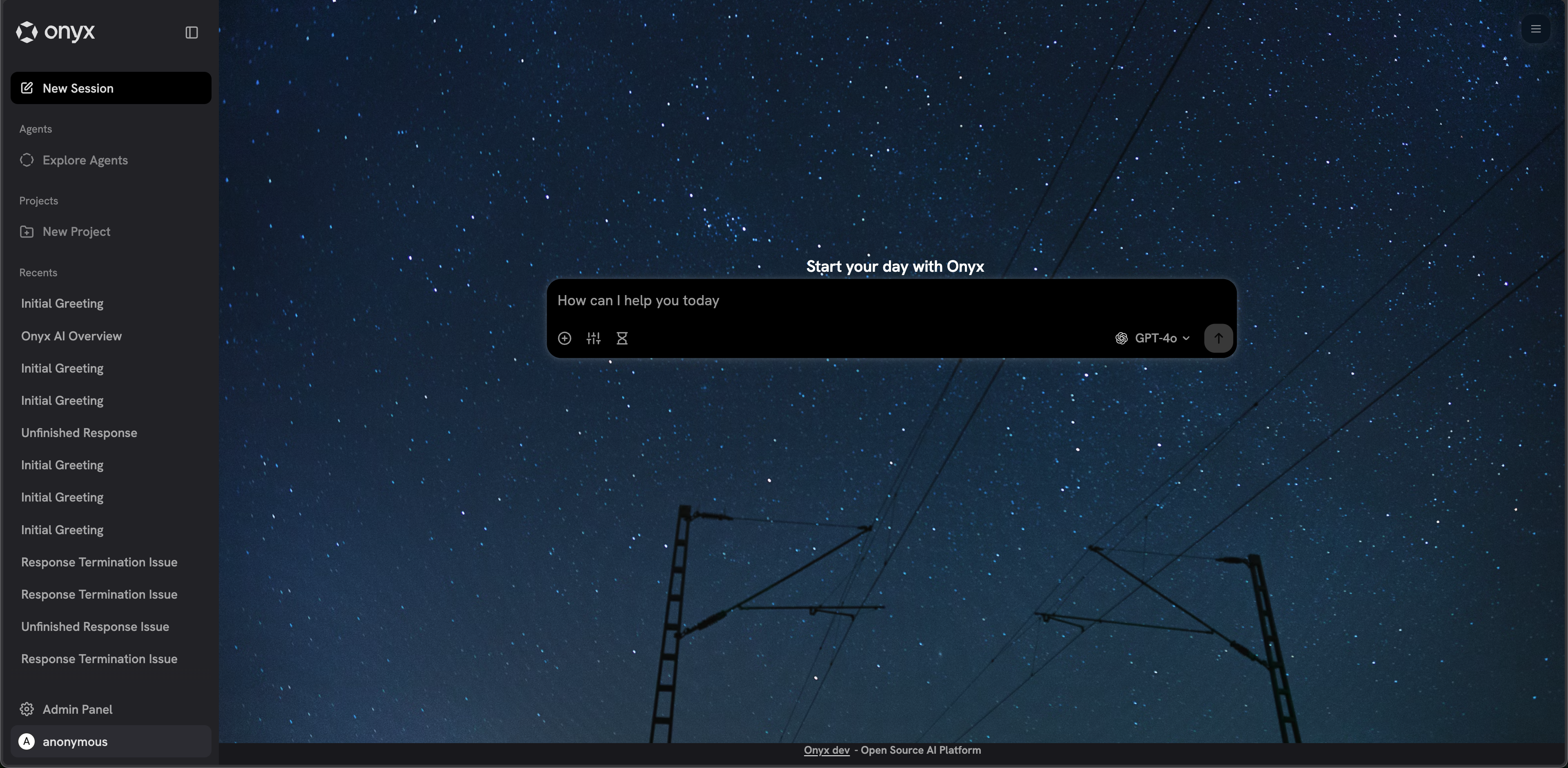 Onyx Chrome Extension Home Page