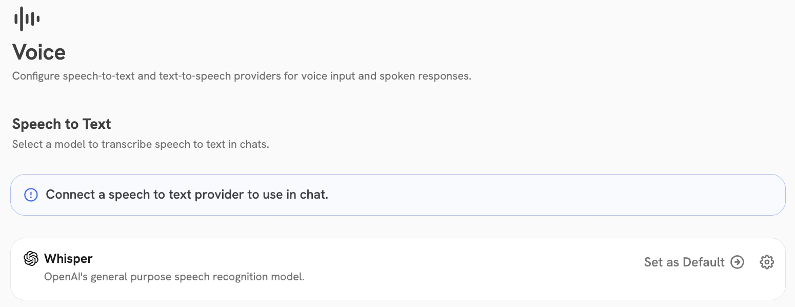 Set Default Provider