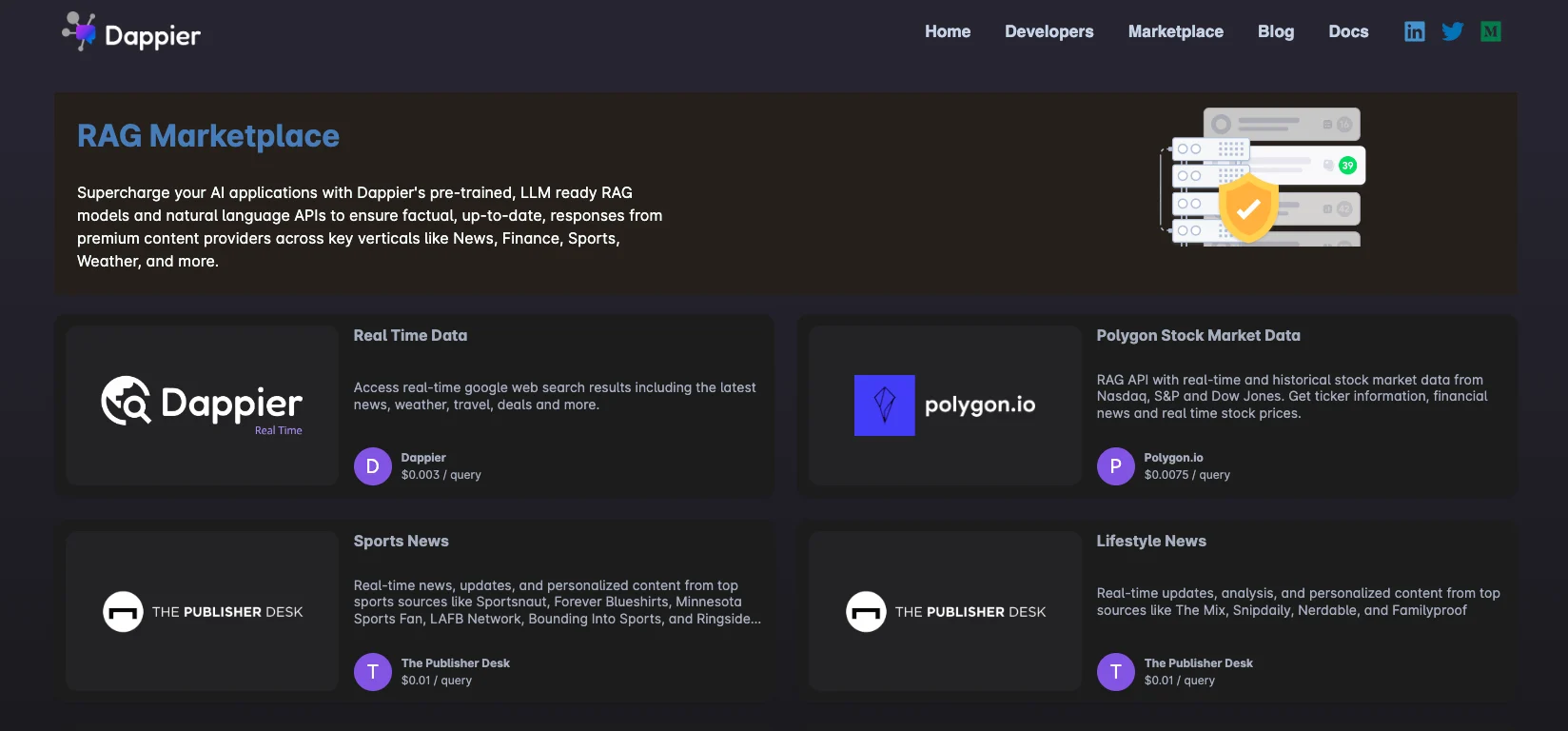 Dappier Profile