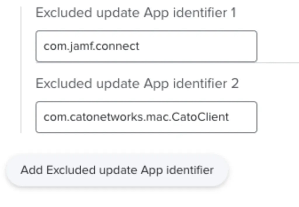 Allowed Updates