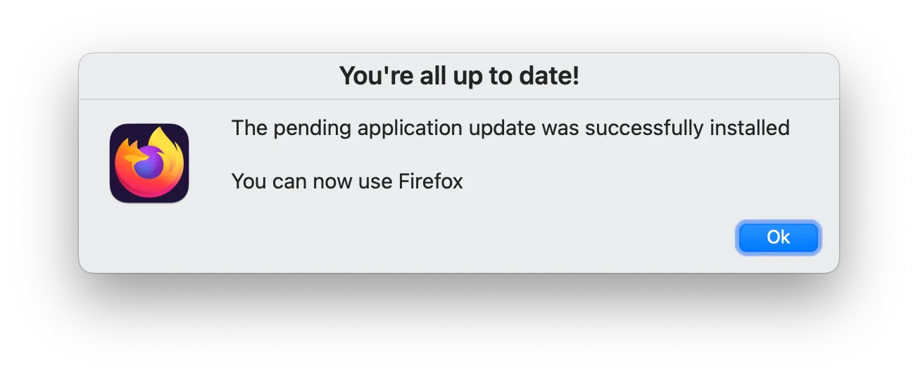 Forced Update