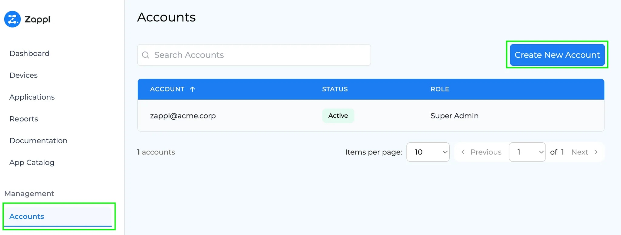 Portal Account