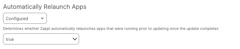 Auto Relaunch Apps
