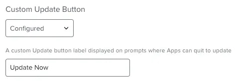 Custom Defer Button
