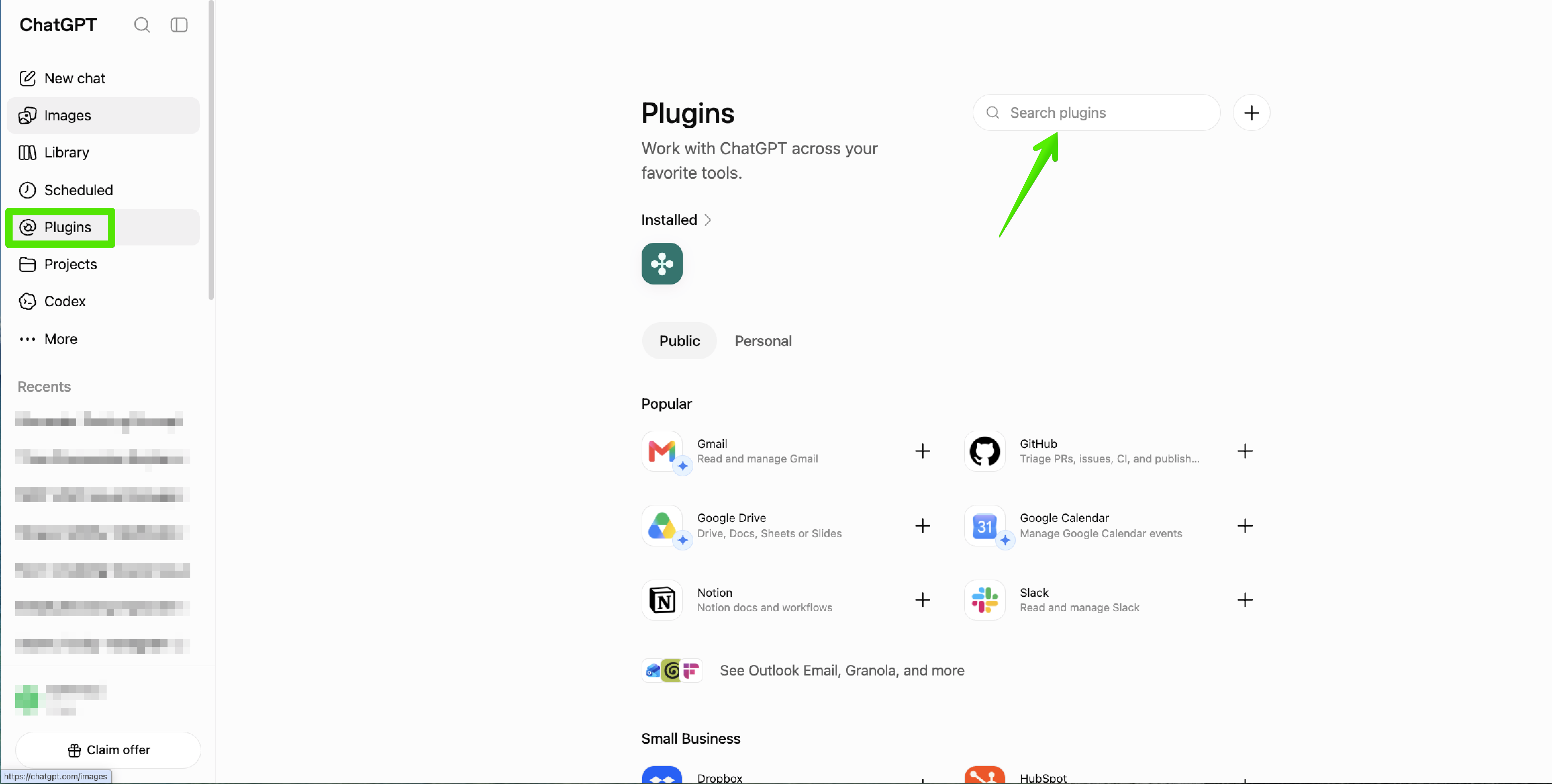 Browse Plugins