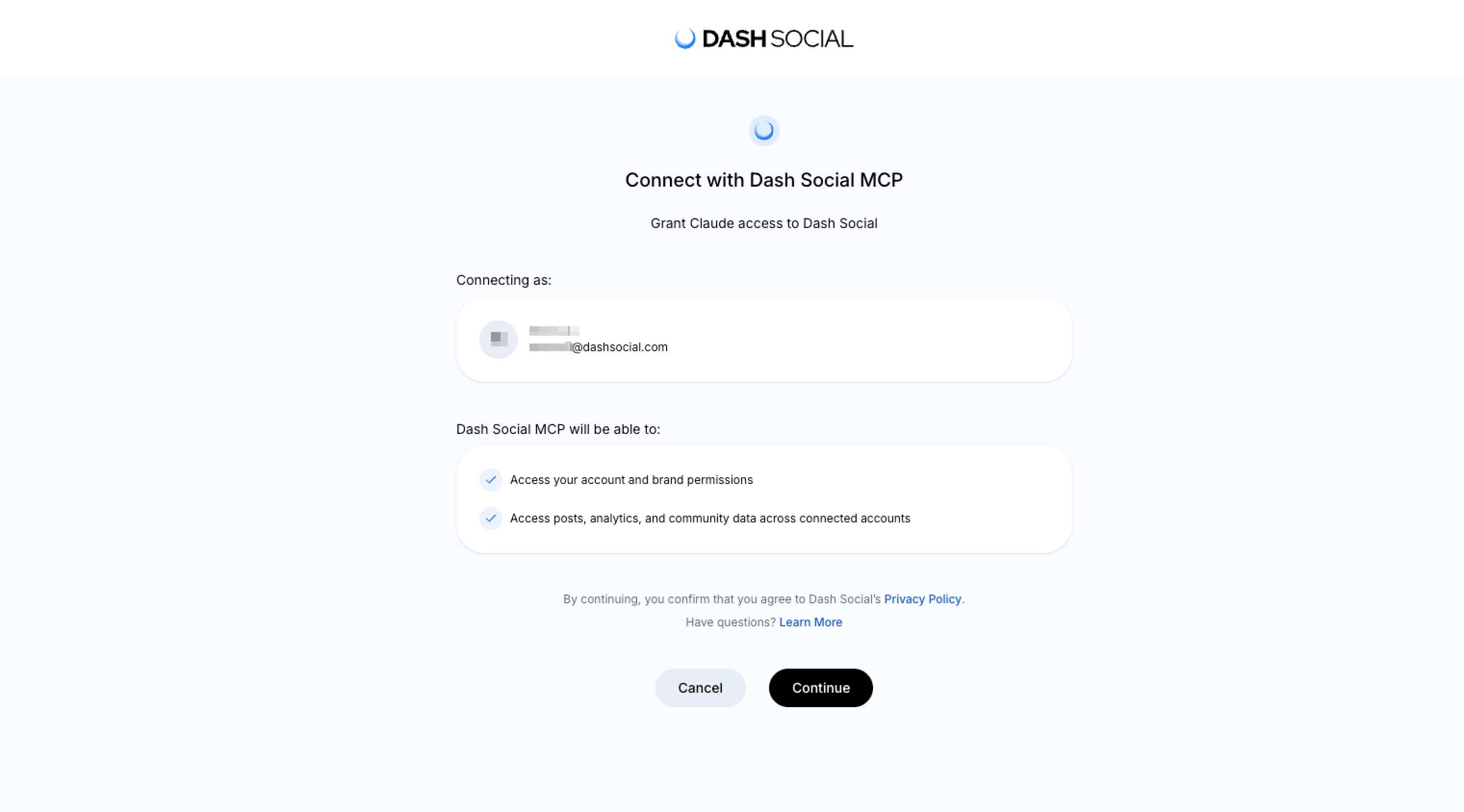 Connect to MCP server