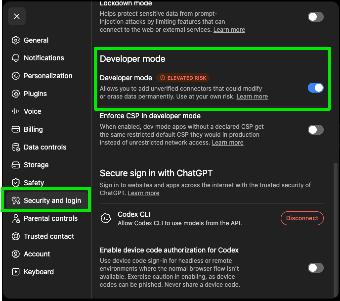 Chatgpt Developer Mode