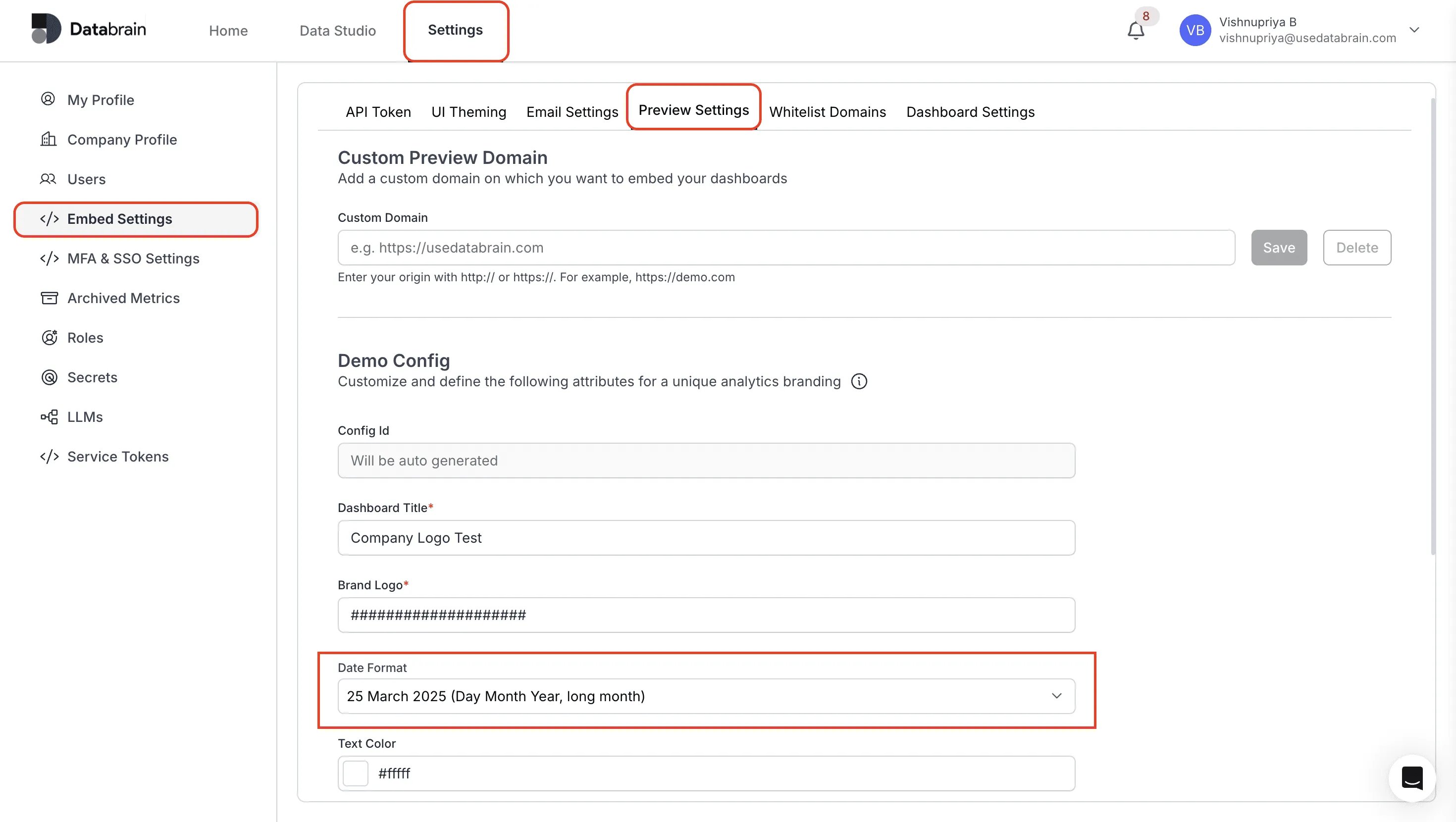 PDF Export Date Formatting