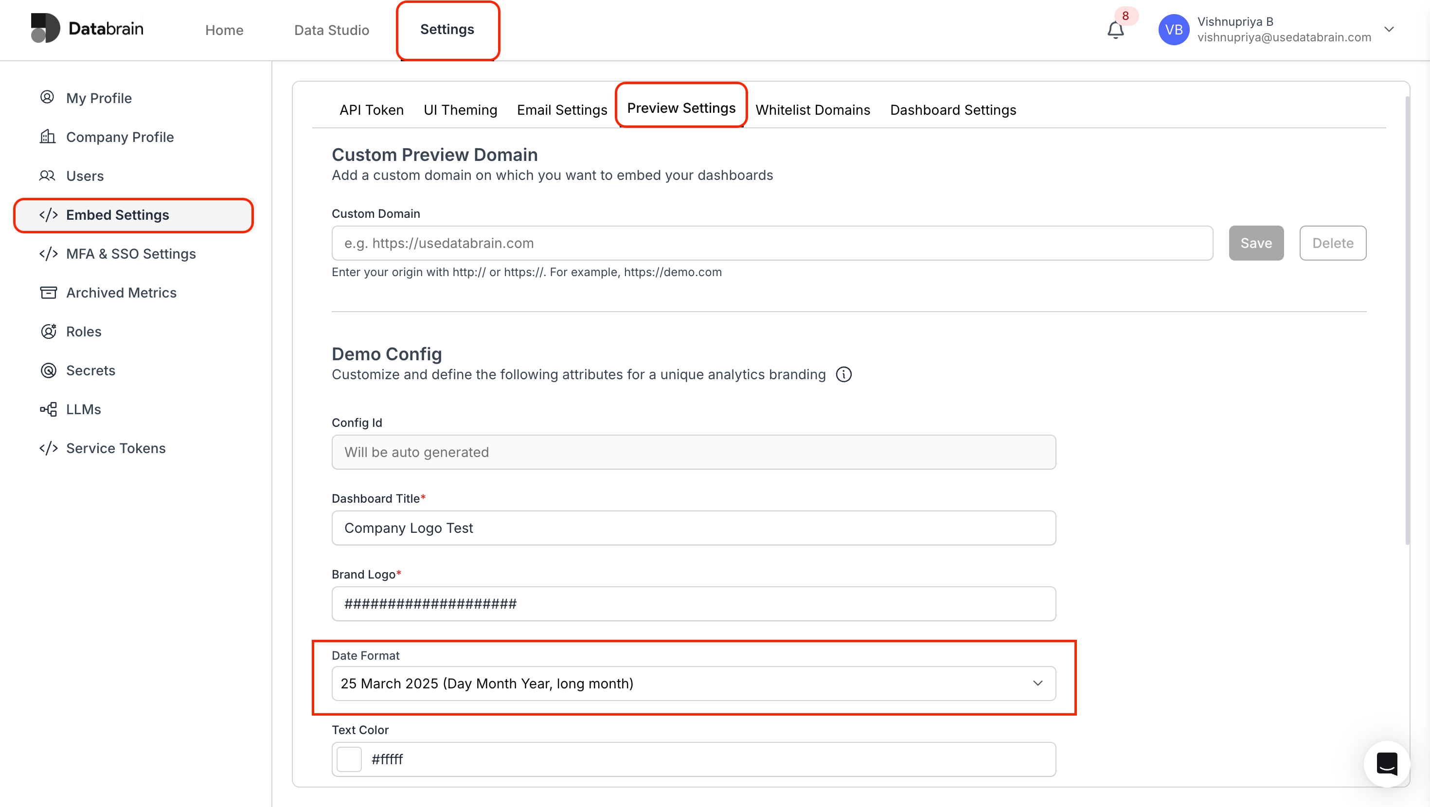 PDF Export Date Formatting