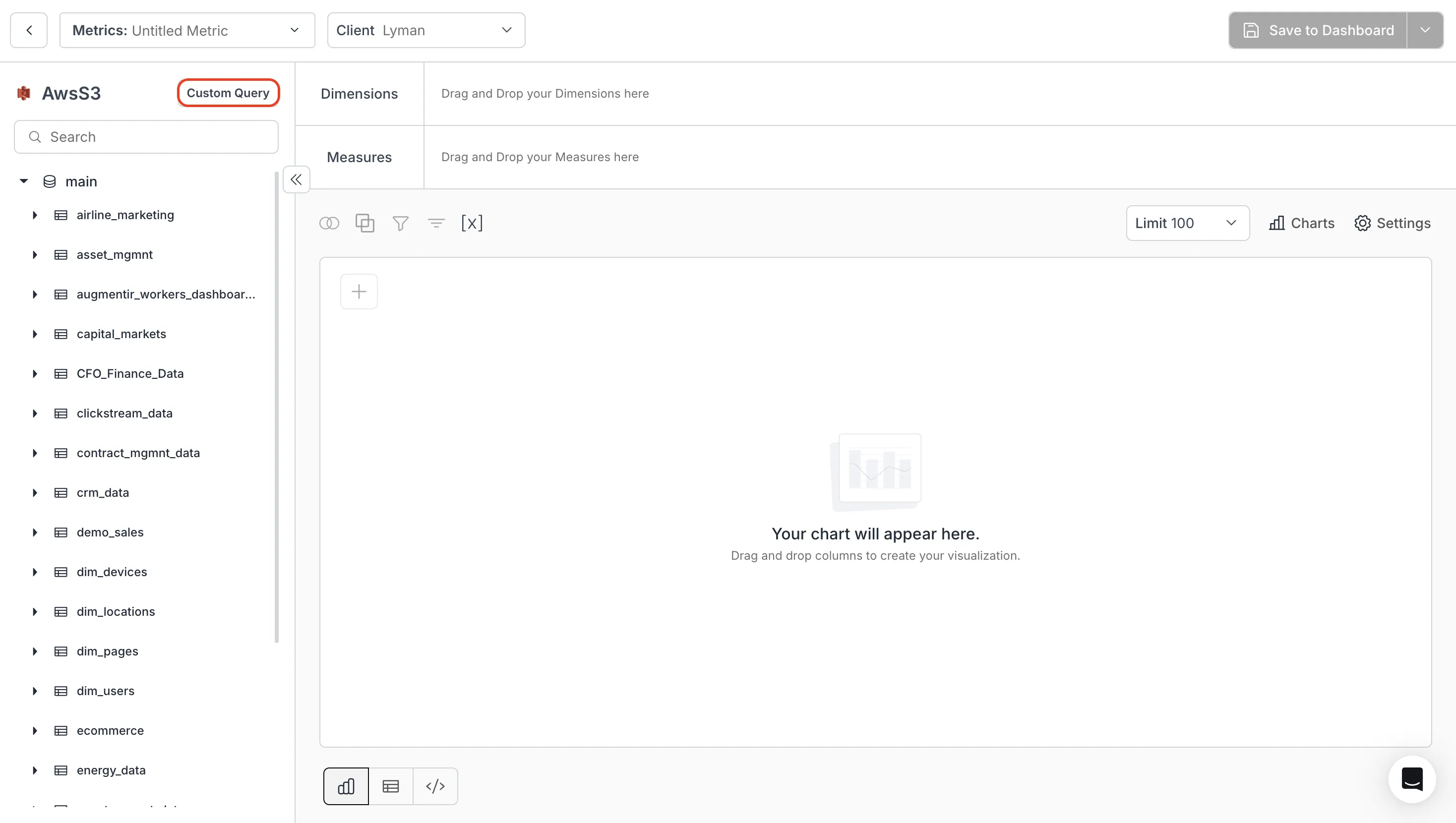 Access the Custom SQL