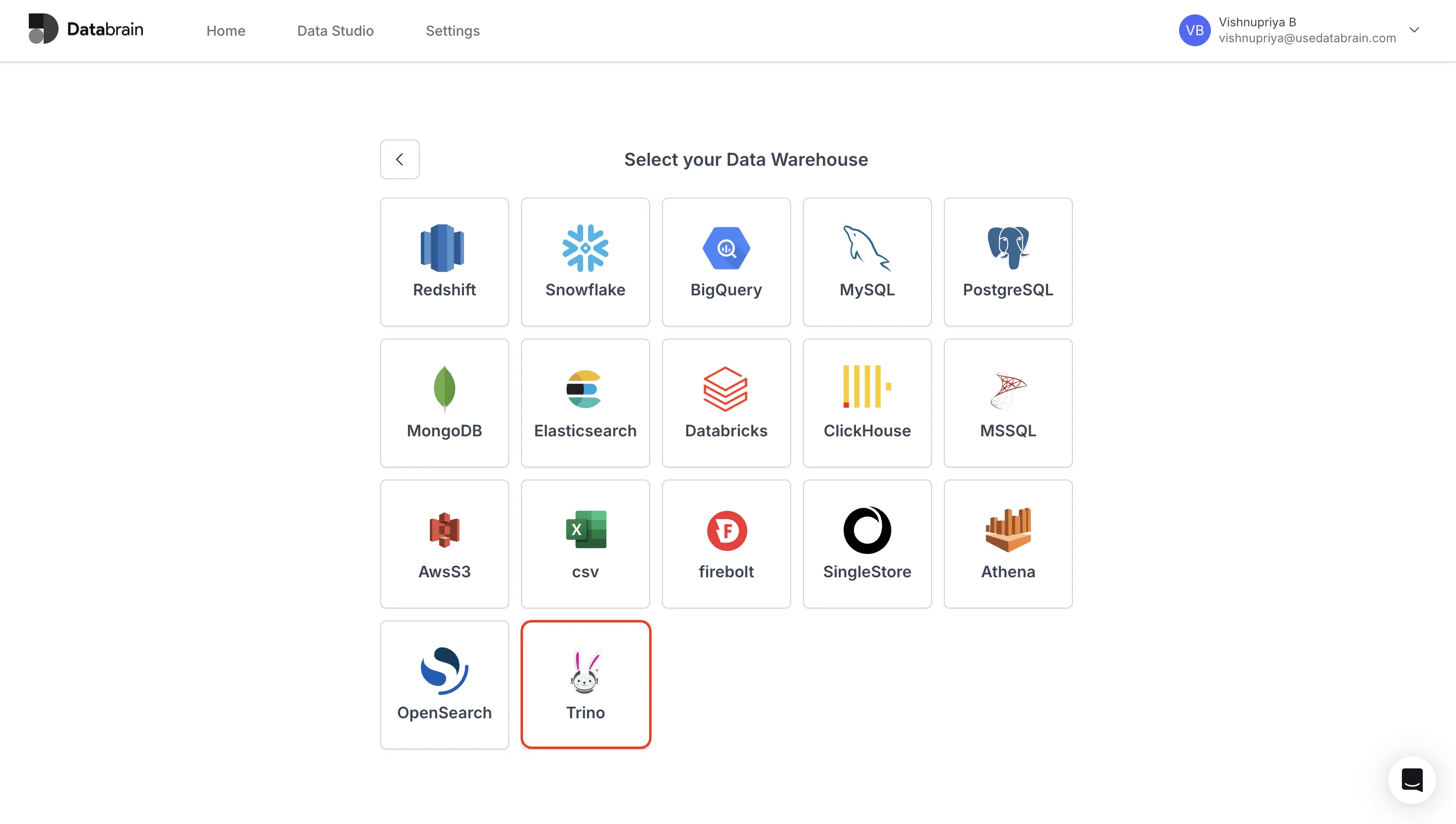 Trino Data Source