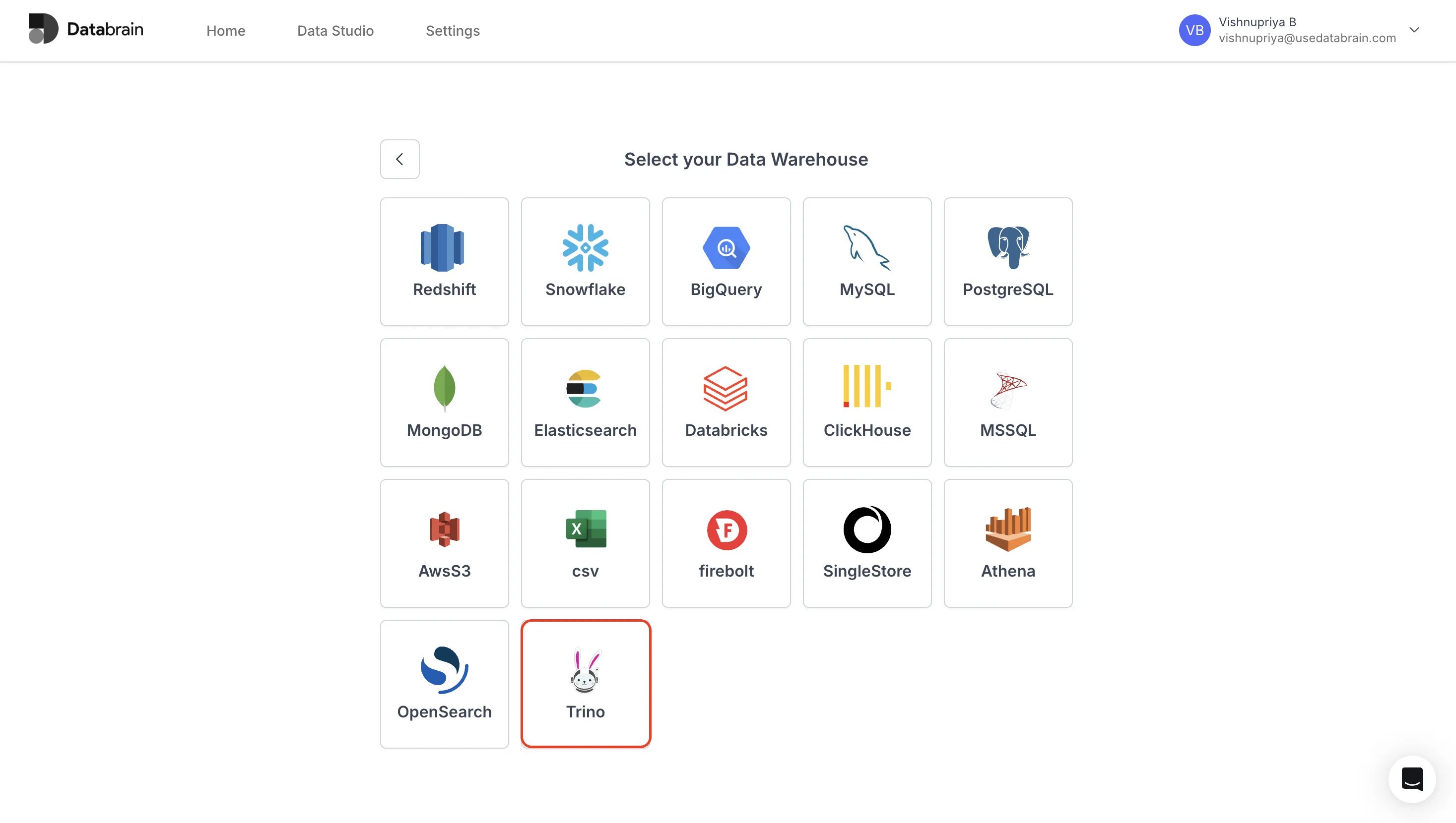 Trino Data Source