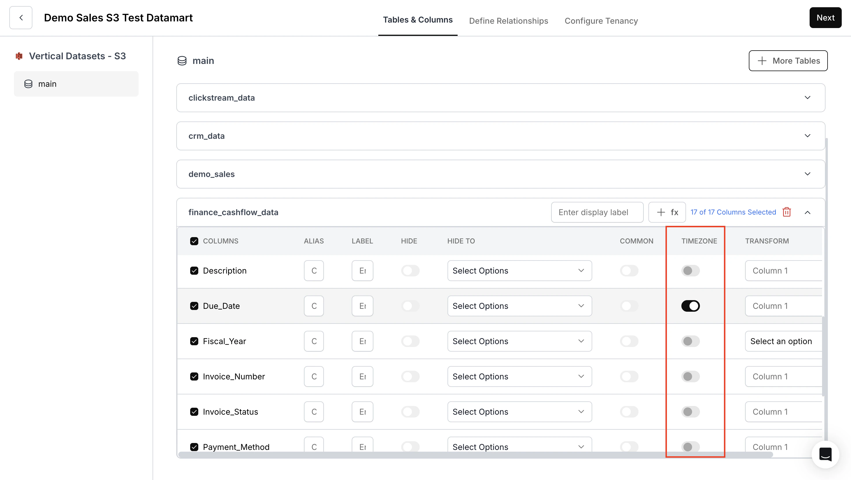 Timezone-based Datetime Handling