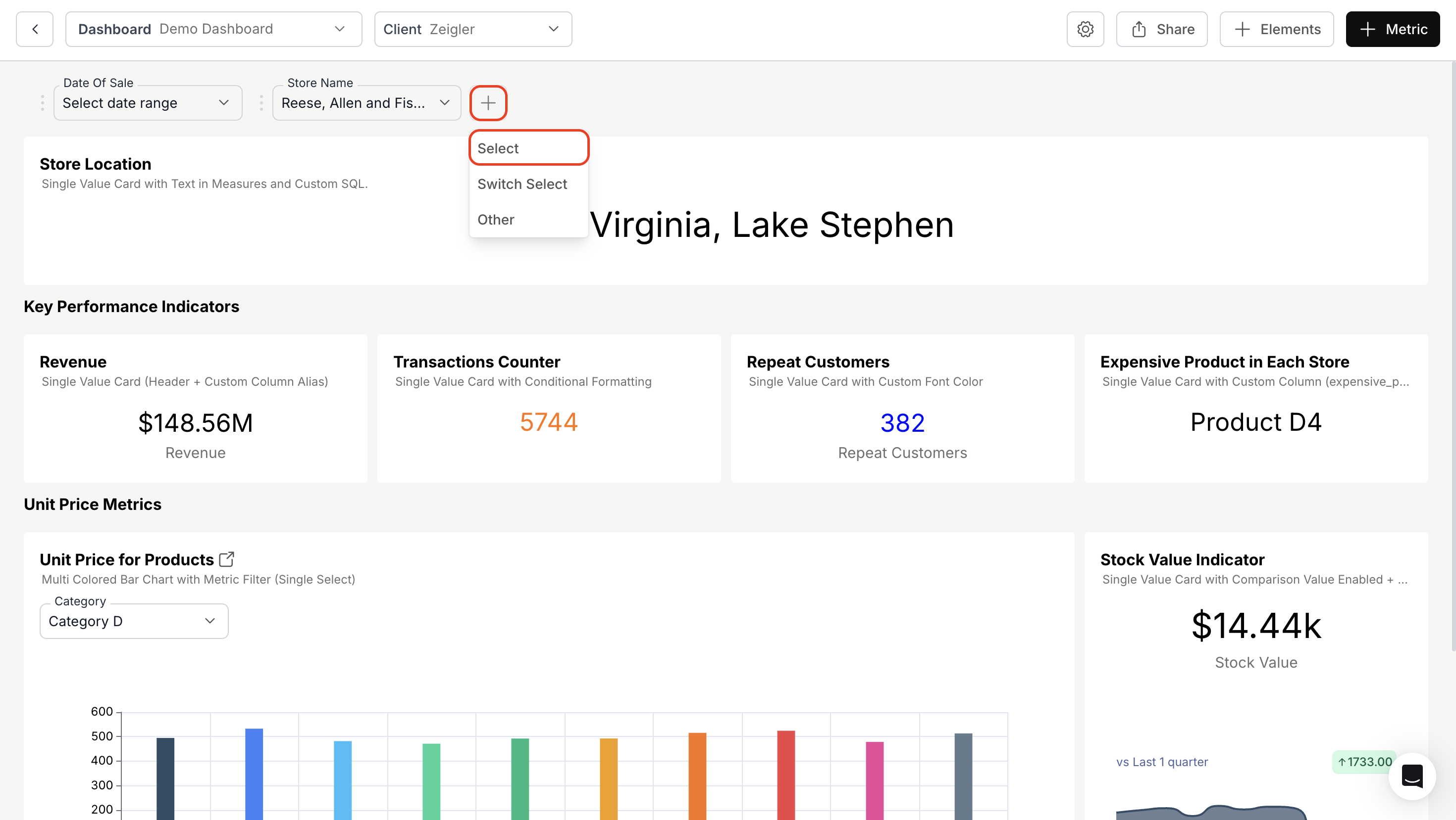 Add LHS and RHS custom sql support for dashboard filter - Databrain