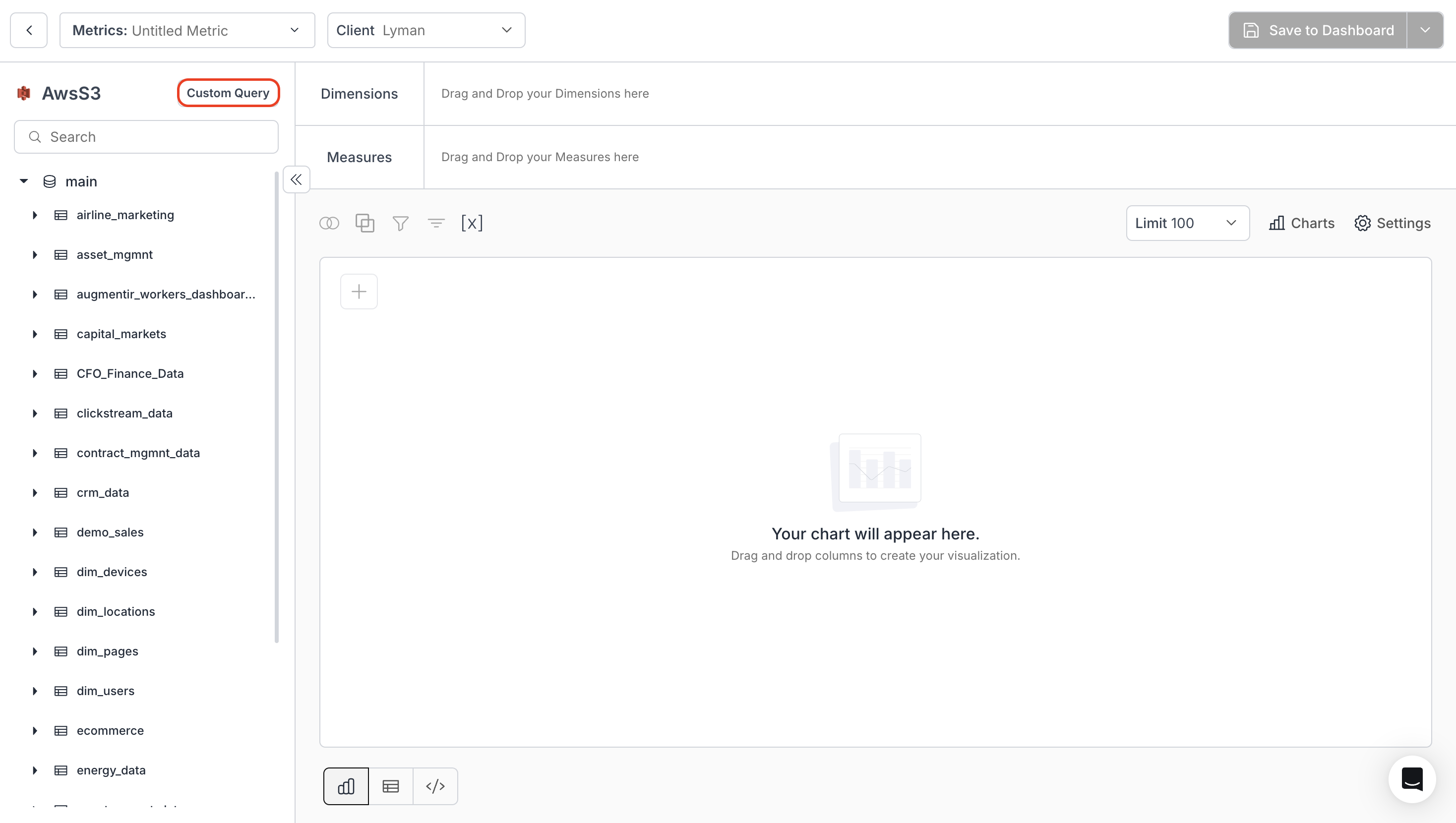 Access the Custom SQL