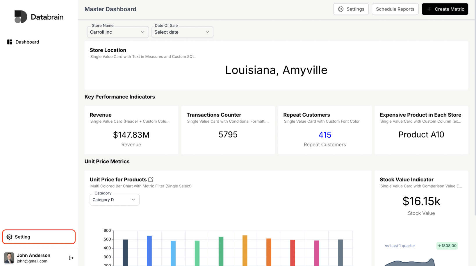 View your theme in action