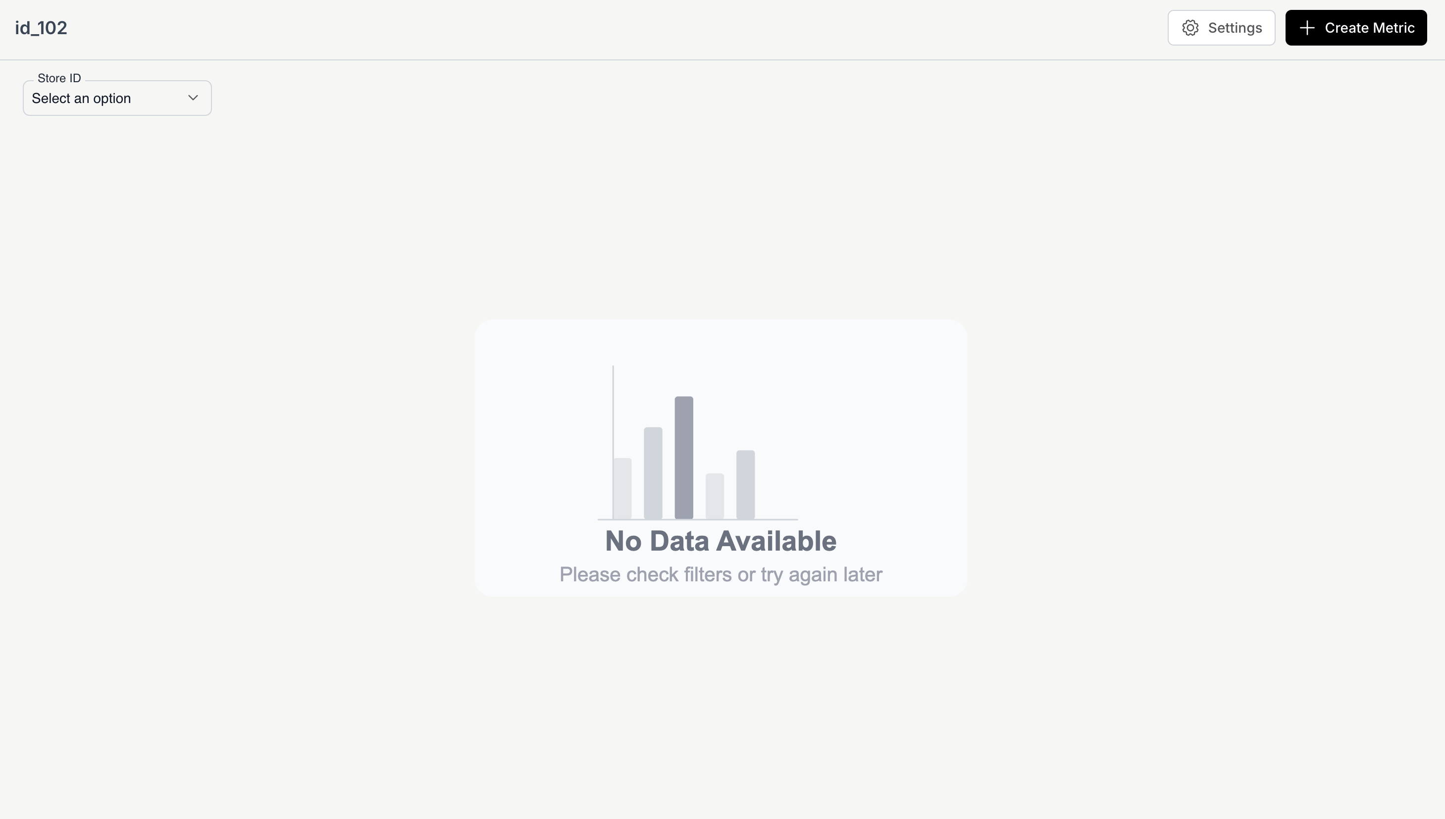 Created Dashboard in embed