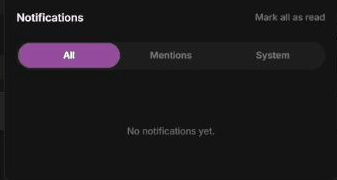 Dataerai Notifications panel open from the top navigation bar