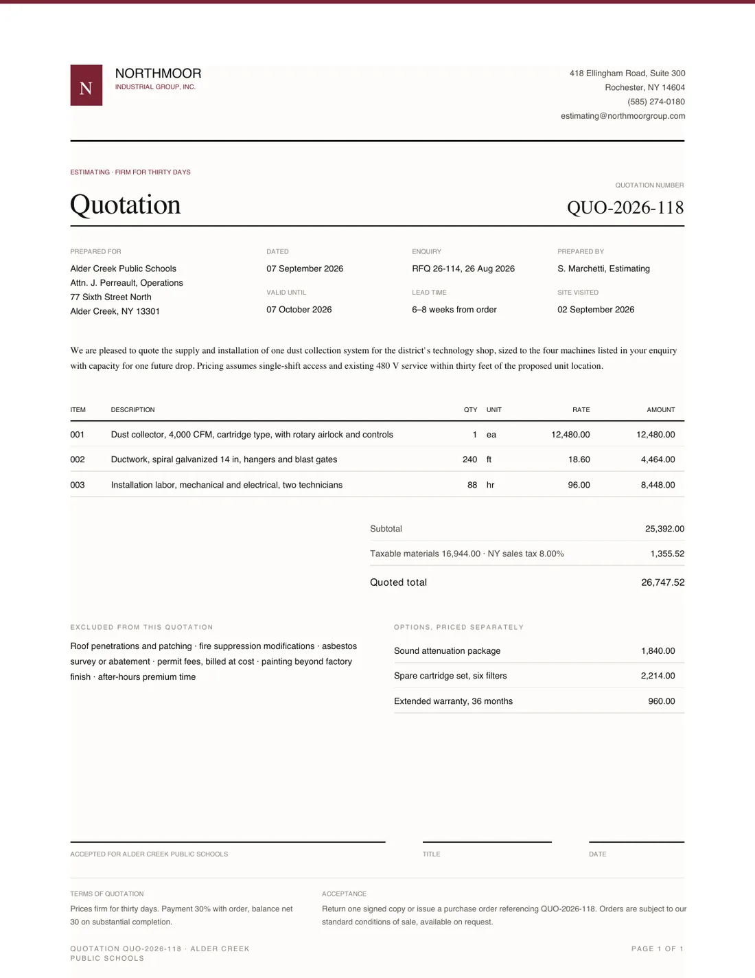 Quote, page 1