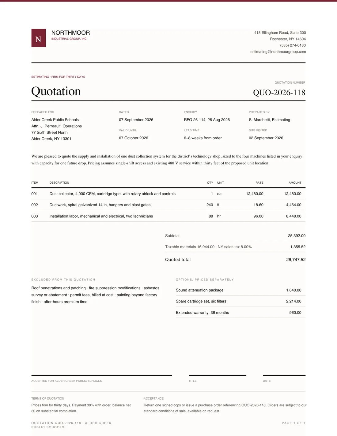 Quote, page 1