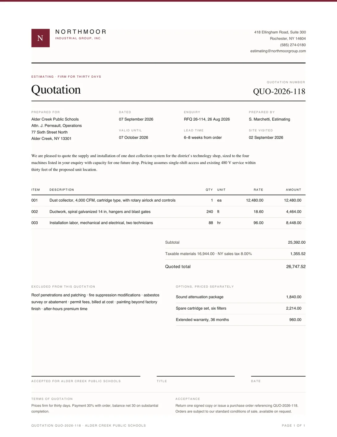 Quote, page 1