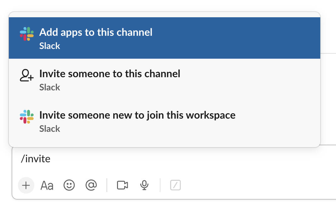 Invite Datafold app to Slack channel