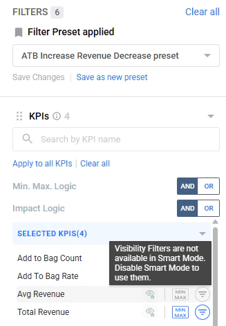 Smart Mode bypasses View Filter behavior
