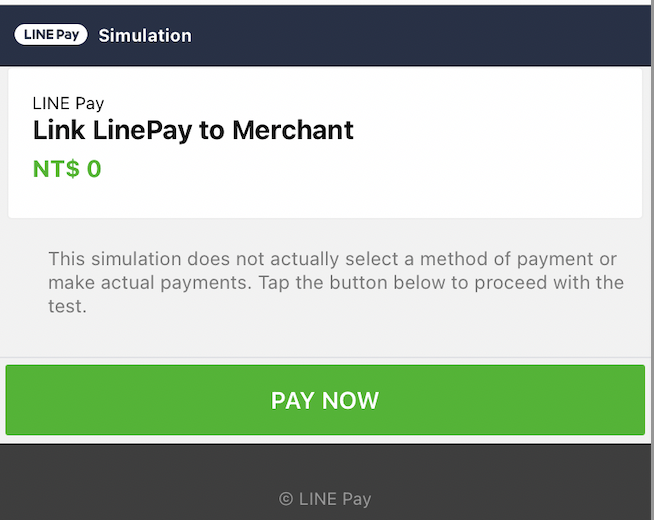 LINE Pay tokenization