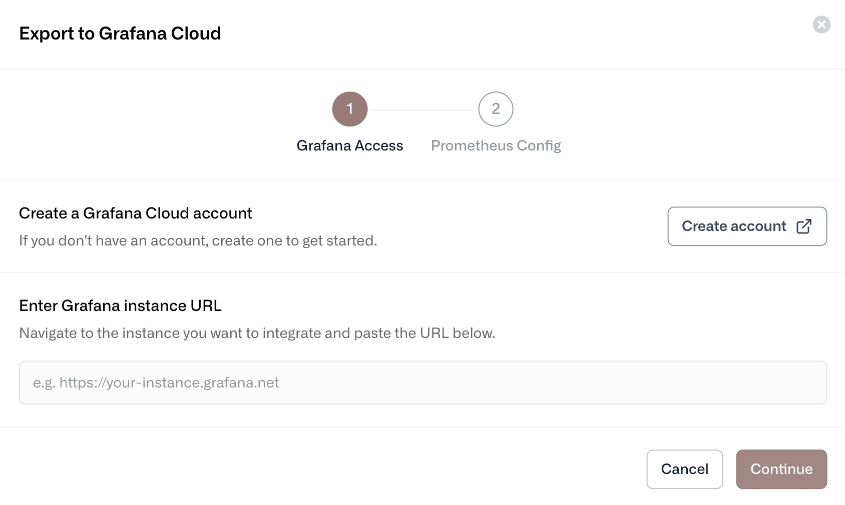 Grafana Access