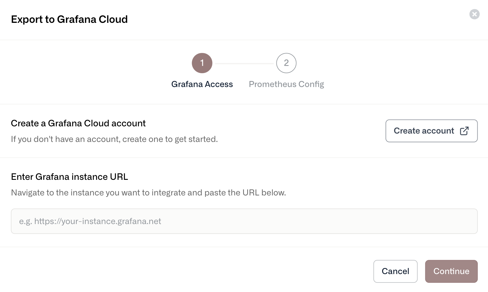 Grafana Access