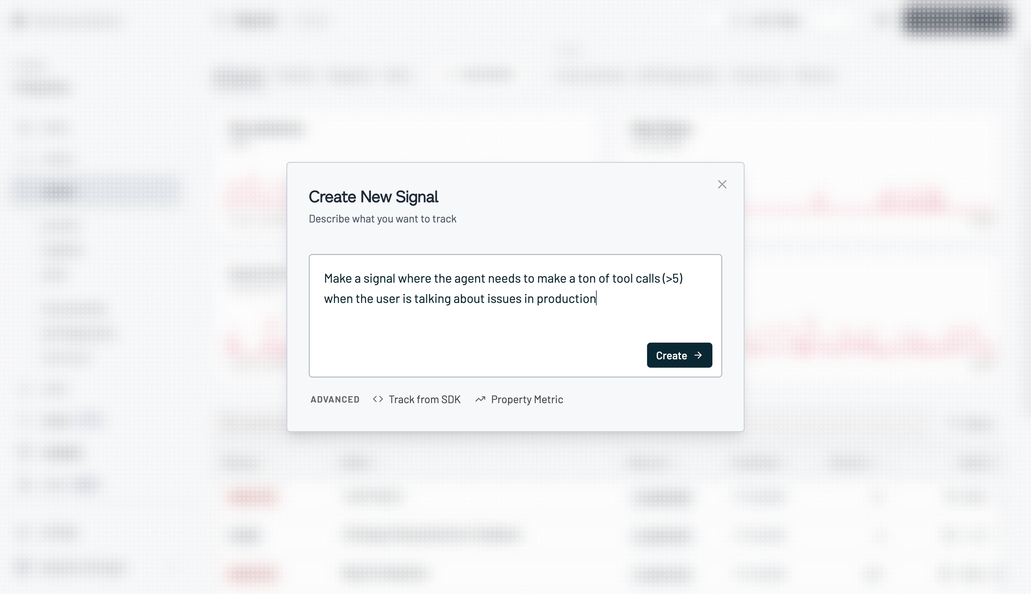 Describe the signal