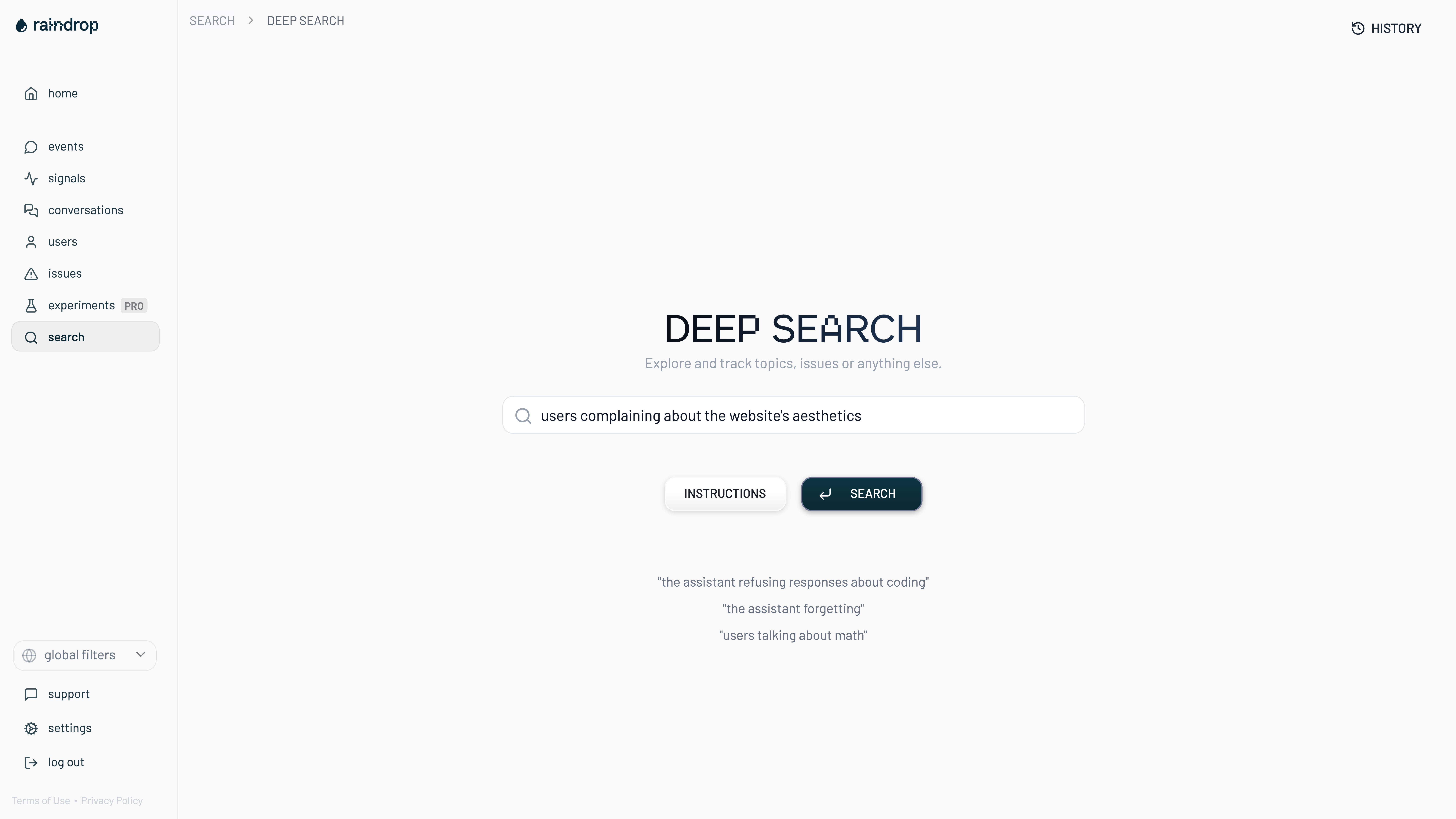 Deep Search Query