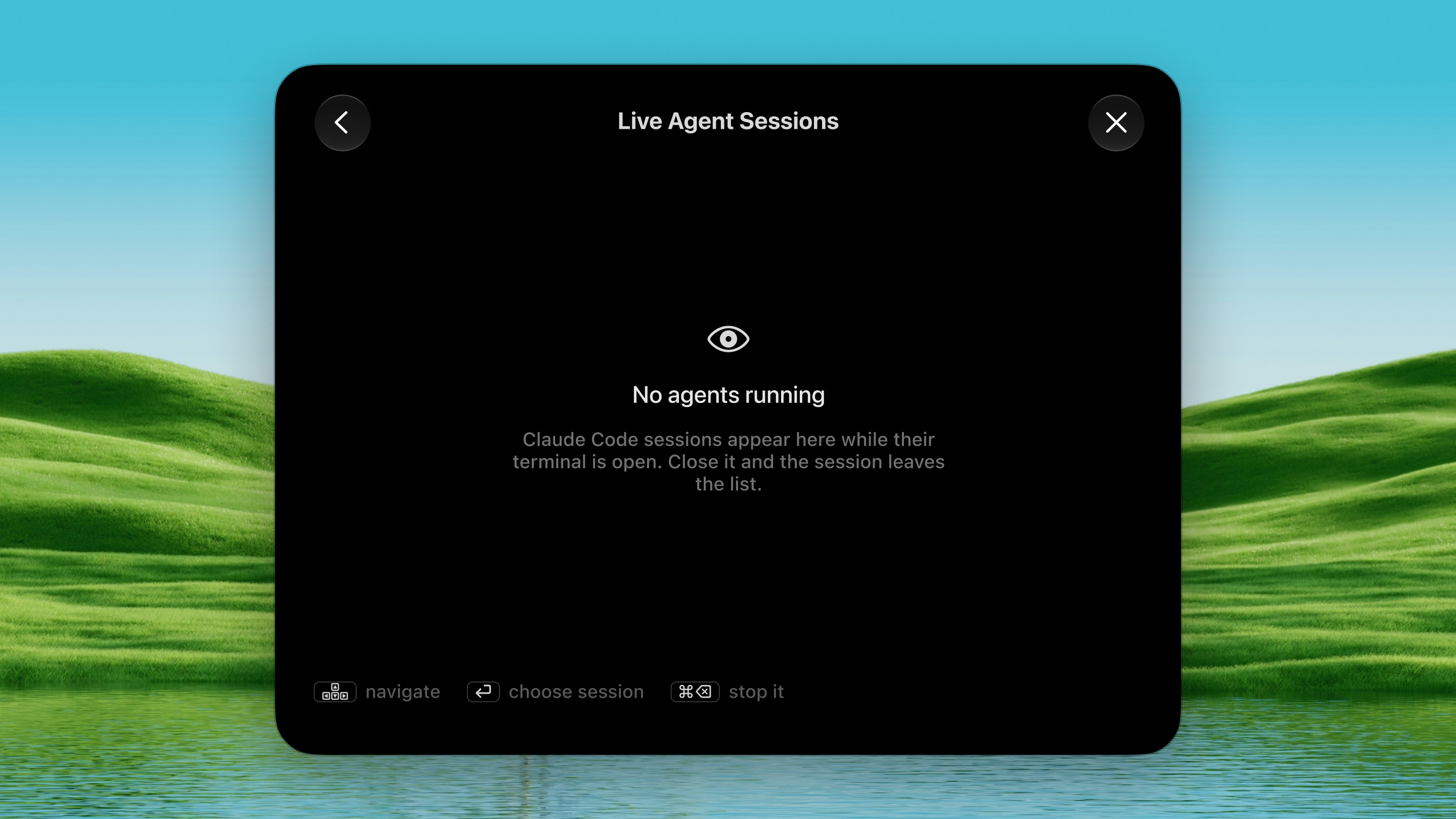 Live Agent Sessions